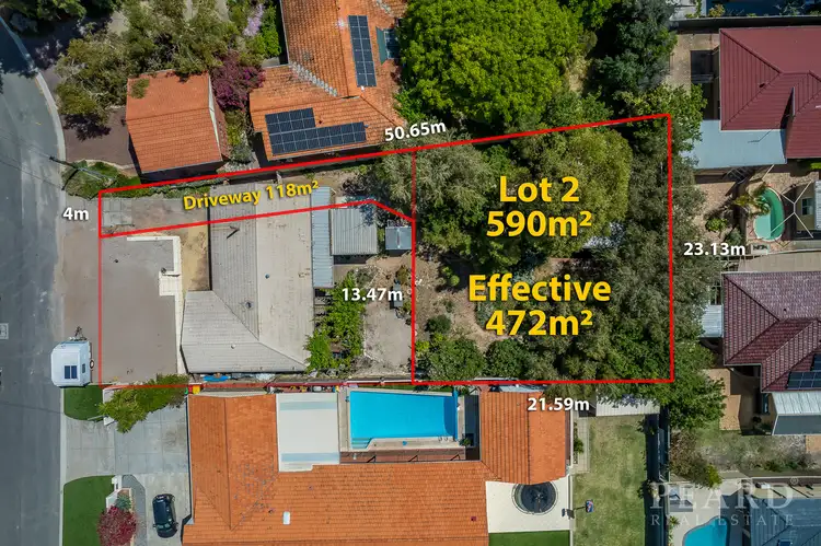 Third view of Homely land listing, Proposed Lot 2, 17 Yulema Street, Mullaloo WA 6027