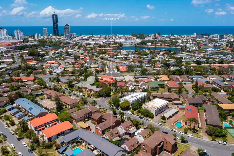 Second view of Homely townhouse listing, 3/15 Duet Drive, Mermaid Waters QLD 4218