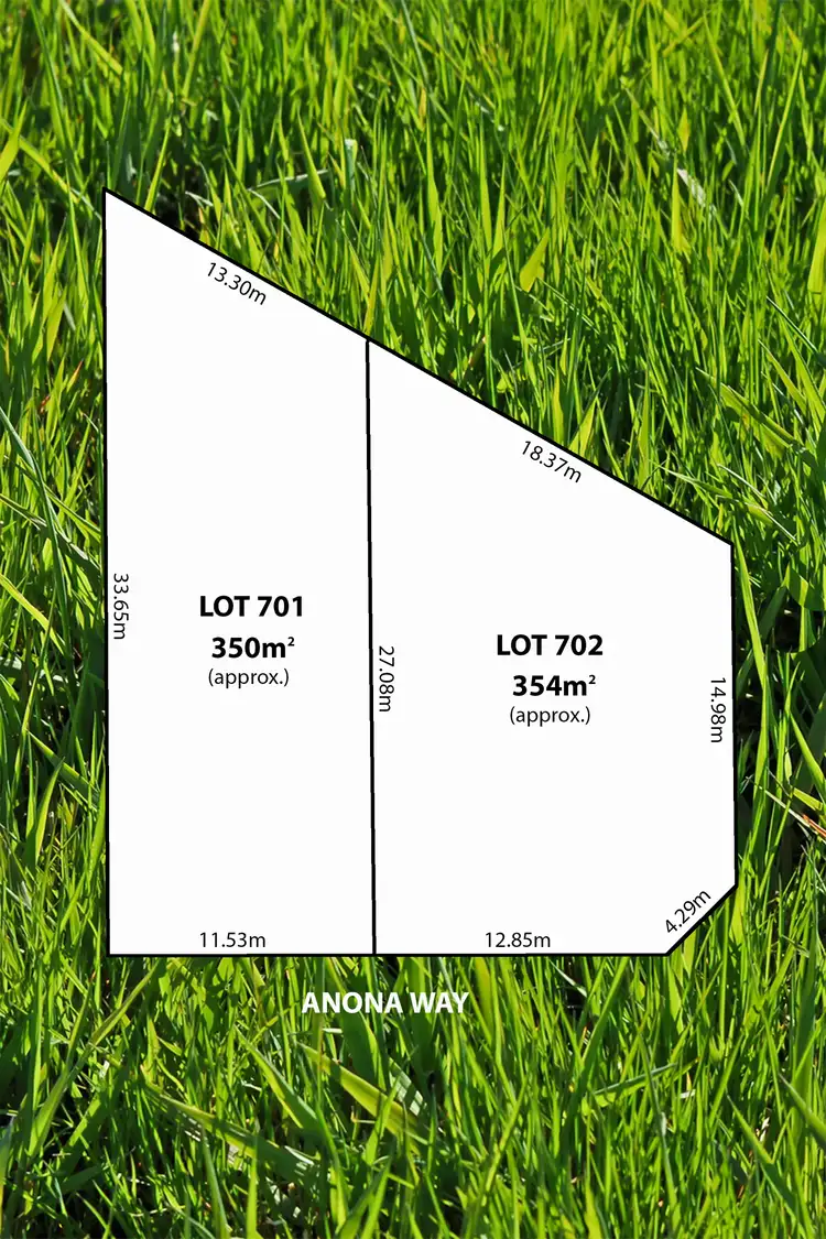 Second view of Homely land listing, LOT 701 & 702, 8 Anona Way, Fairview Park SA 5126
