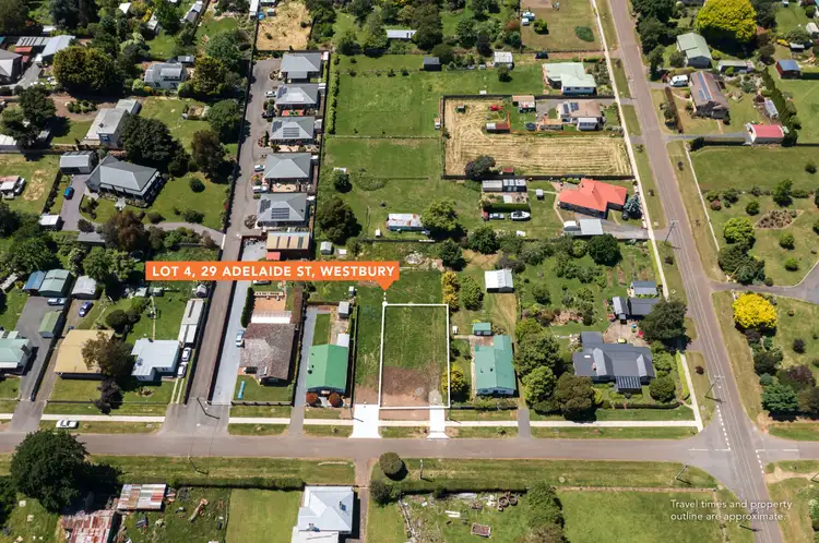Fourth view of Homely land listing, LOT 4, 29 Adelaide Street, Westbury TAS 7303