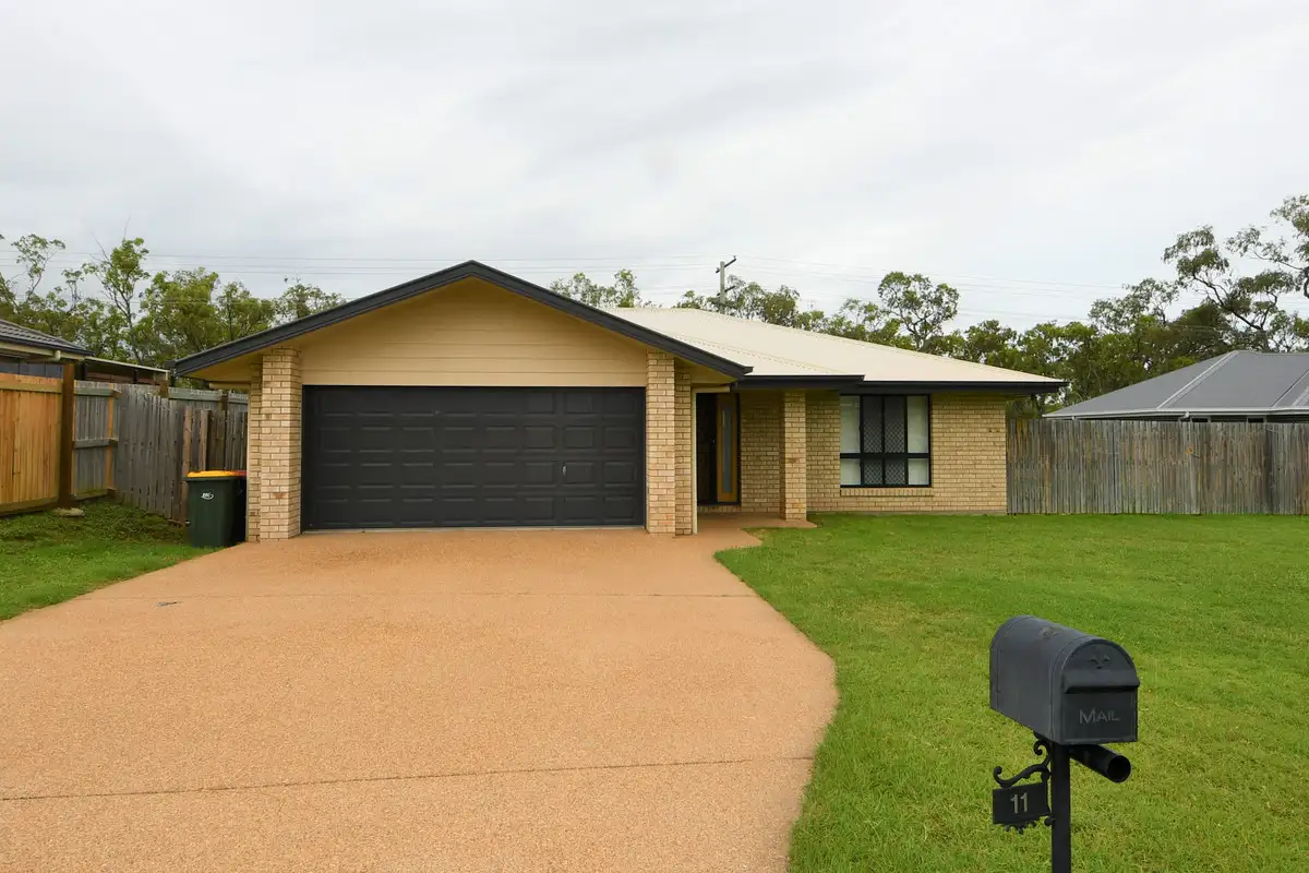 Main view of Homely house listing, 11 Rahima Court, Gracemere QLD 4702