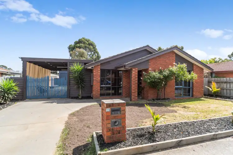 Main view of Homely house listing, 15 Marinda Drive, Skye VIC 3977