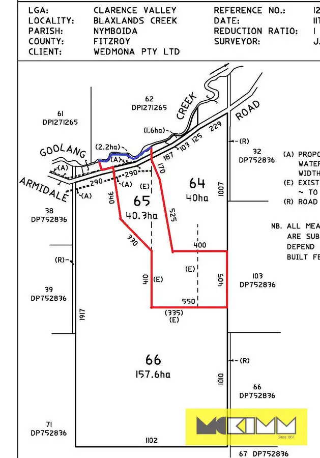 Second view of Homely rural property listing, LOT 65, 3239 Armidale Road, Blaxlands Creek NSW 2460