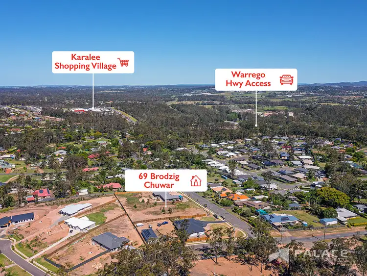 Main view of Homely land listing, 69 Brodzig Road, Chuwar QLD 4306