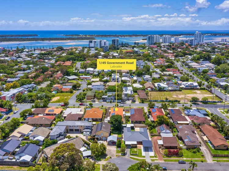 Second view of Homely semi-detached listing, 1/49 Government Road, Labrador QLD 4215