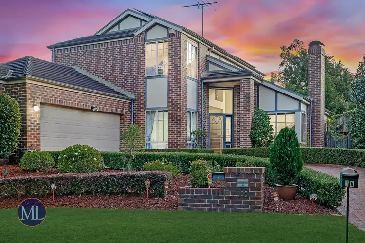 Main view of Homely house listing, 18 Somerset Way, Castle Hill NSW 2154