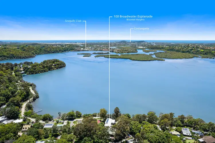 Second view of Homely house listing, 100 Broadwater Esplanade, Bilambil Heights NSW 2486