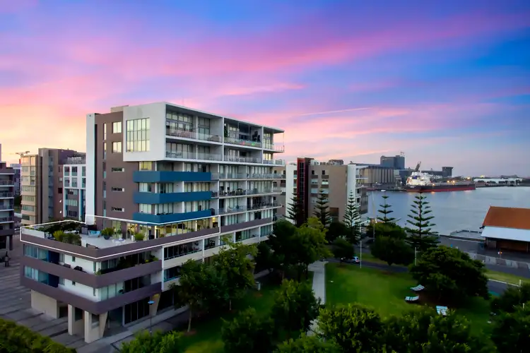 Second view of Homely apartment listing, 301/2 Honeysuckle Drive, Newcastle NSW 2300