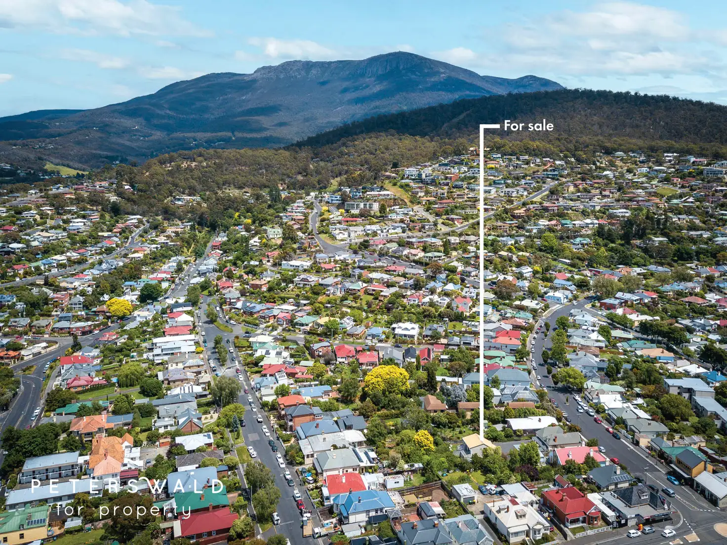 Main view of Homely unit listing, 2/125 Lansdowne Crescent, West Hobart TAS 7000