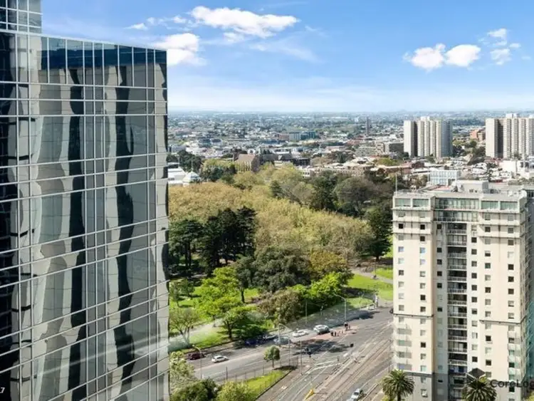 Second view of Homely apartment listing, 2606/8 Explortaion Lane, Melbourne VIC 3000