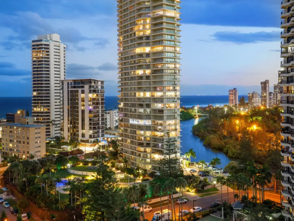 Main view of Homely apartment listing, 1401/25 Breaker Street, Main Beach QLD 4217