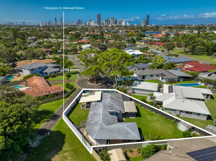 Main view of Homely house listing, 7 Brampton Court, Mermaid Waters QLD 4218