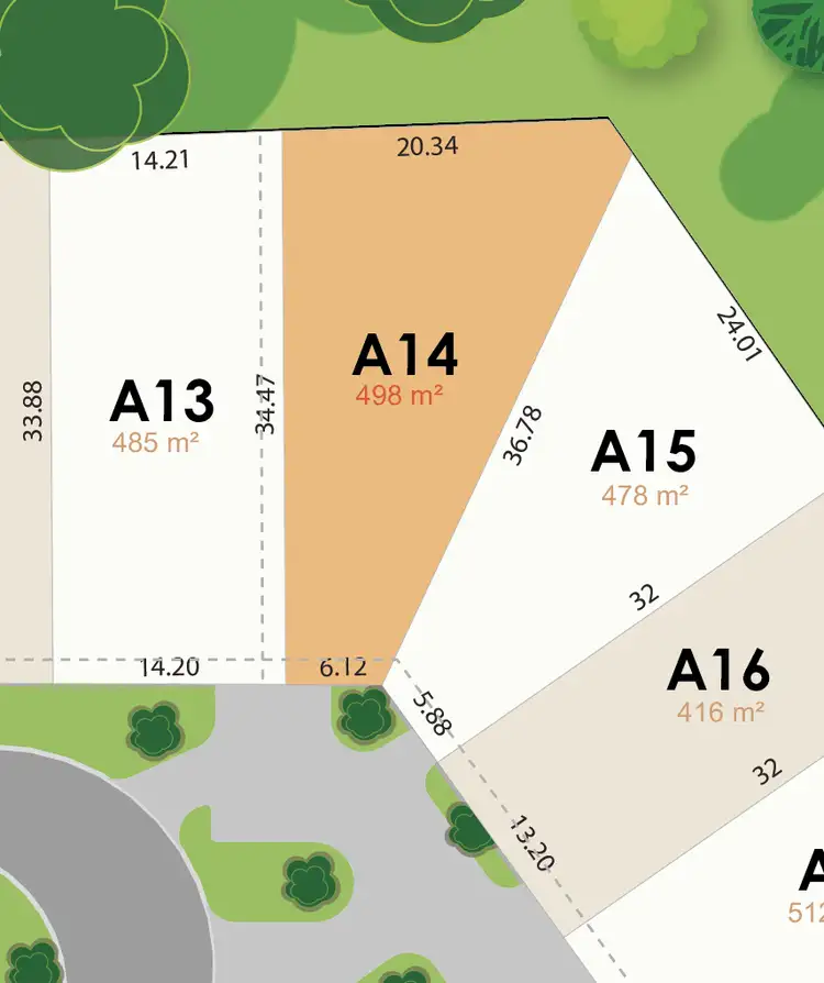 Main view of Homely land listing, LOT 14a Ledbury Circuit, Wodonga VIC 3690