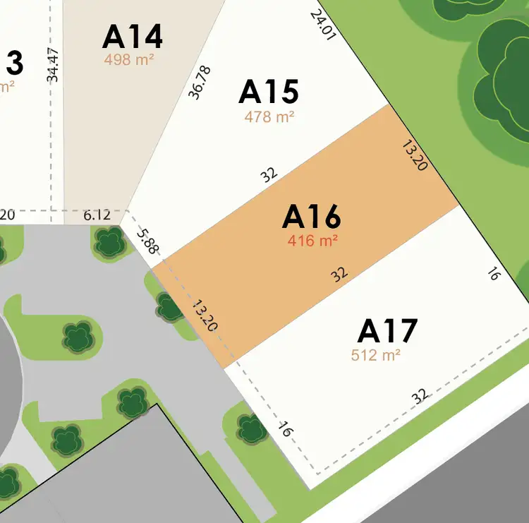 Main view of Homely land listing, LOT 16a Ledbury Circuit, Wodonga VIC 3690