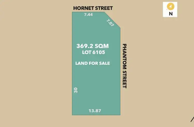 Main view of Homely land listing, LOT 6105 Hornet Street, Schofields NSW 2762