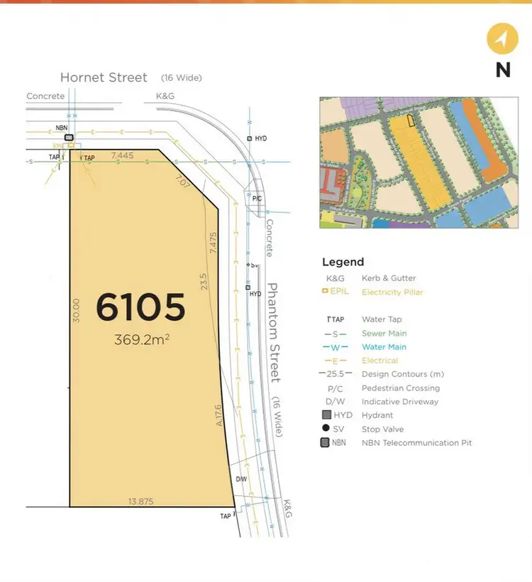 Second view of Homely land listing, LOT 6105 Hornet Street, Schofields NSW 2762