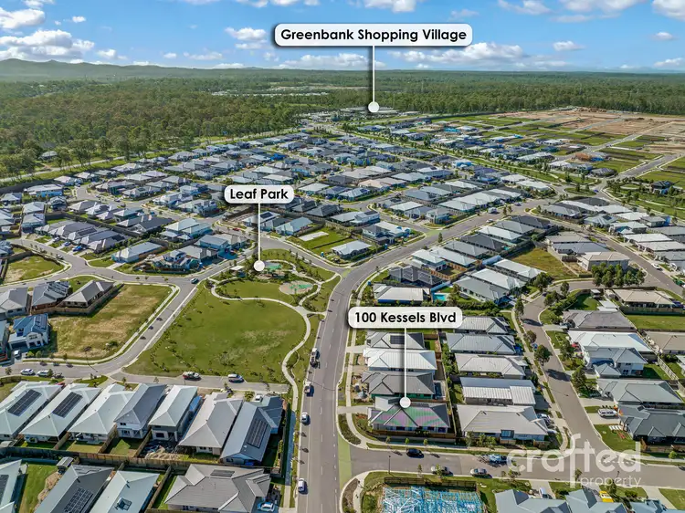 Second view of Homely house listing, 100 Kessels Boulevard, Greenbank QLD 4124