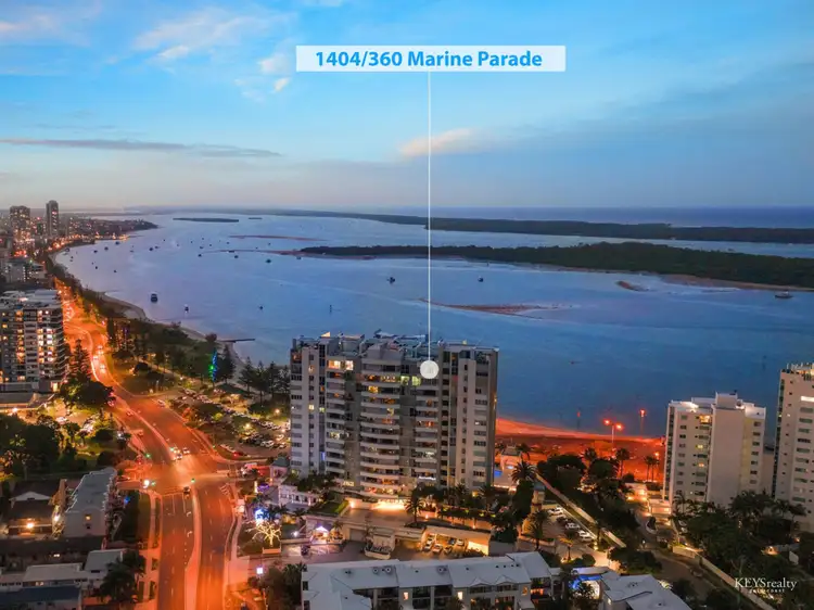 Main view of Homely apartment listing, 1404/360 Marine Parade, Labrador QLD 4215