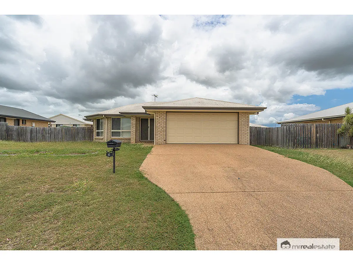 Main view of Homely house listing, 6 Jane Crescent, Gracemere QLD 4702
