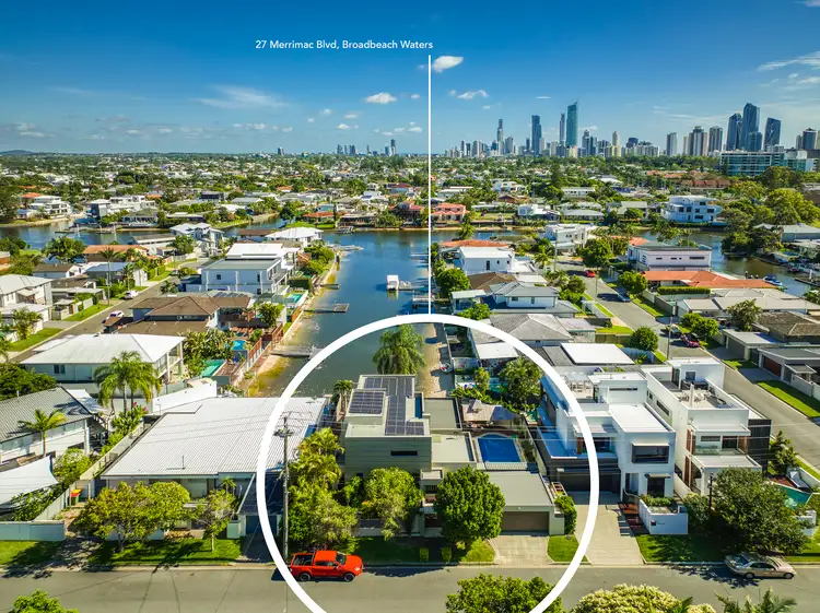 Fourth view of Homely house listing, 27 Merrimac Boulevard, Broadbeach Waters QLD 4218