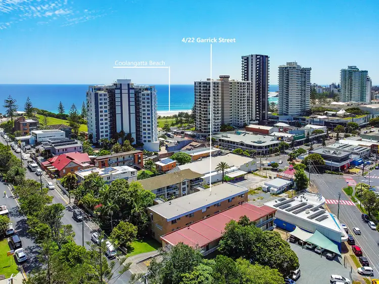 Main view of Homely unit listing, 4/22 Garrick Street, Coolangatta QLD 4225