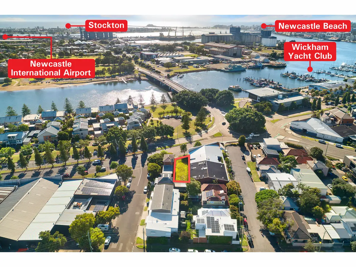 Main view of Homely land listing, 128 Hannell Street, Wickham NSW 2293