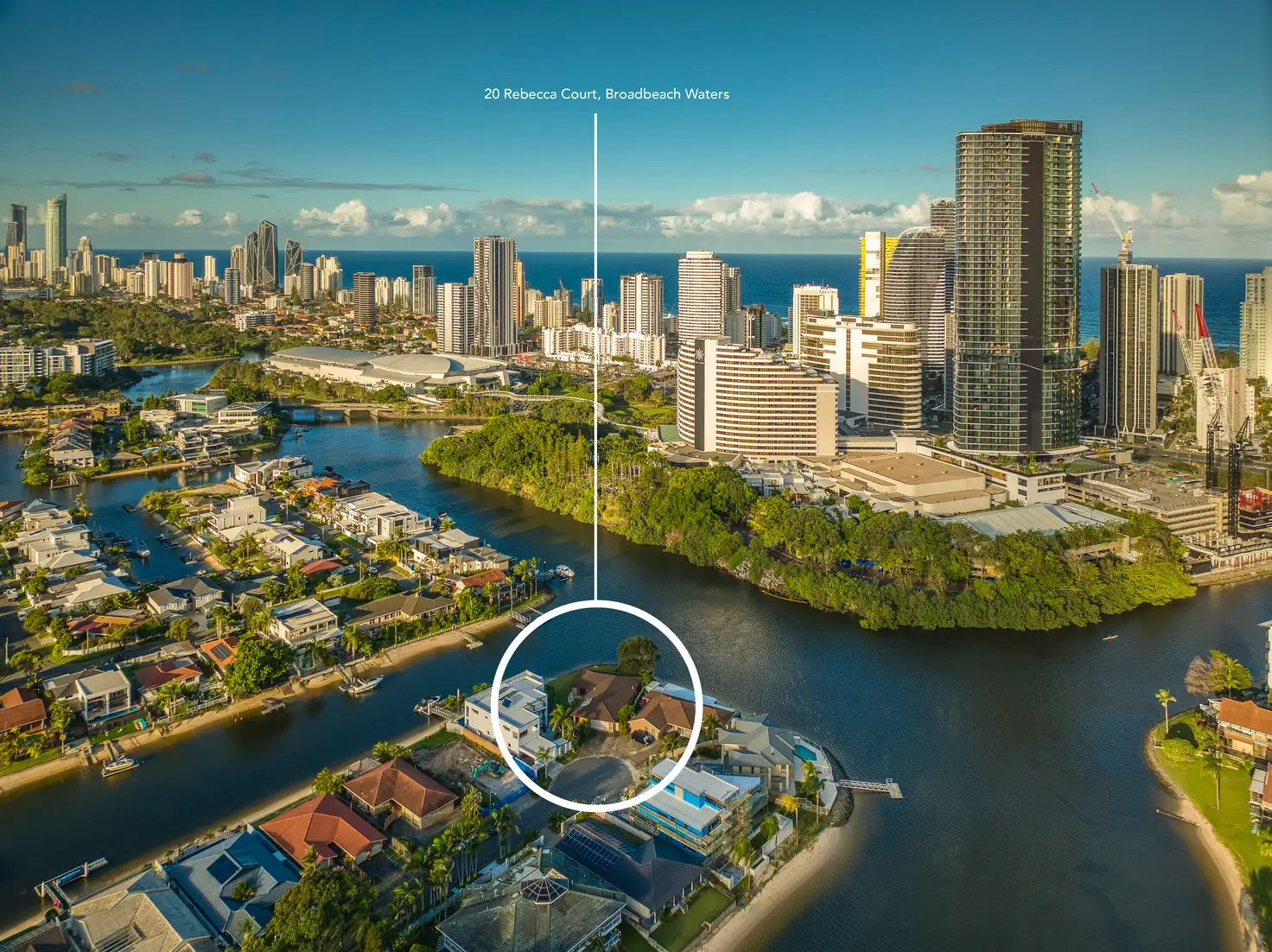 Main view of Homely house listing, 20 Rebecca Court, Broadbeach Waters QLD 4218