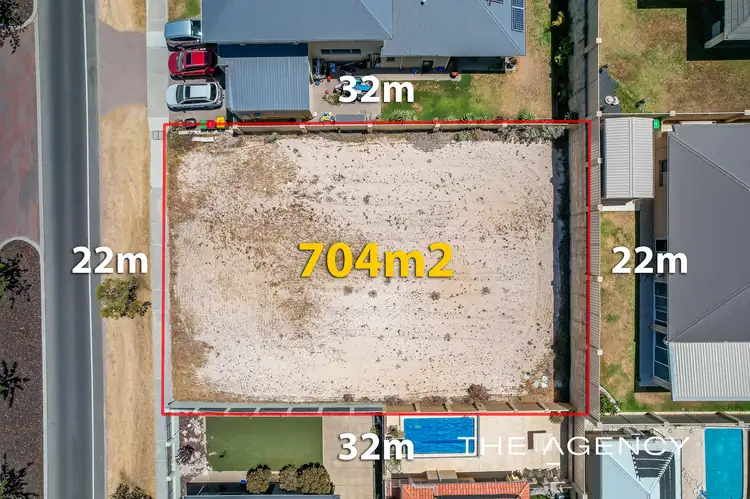Main view of Homely land listing, 34 Jindalee Boulevard, Jindalee WA 6036
