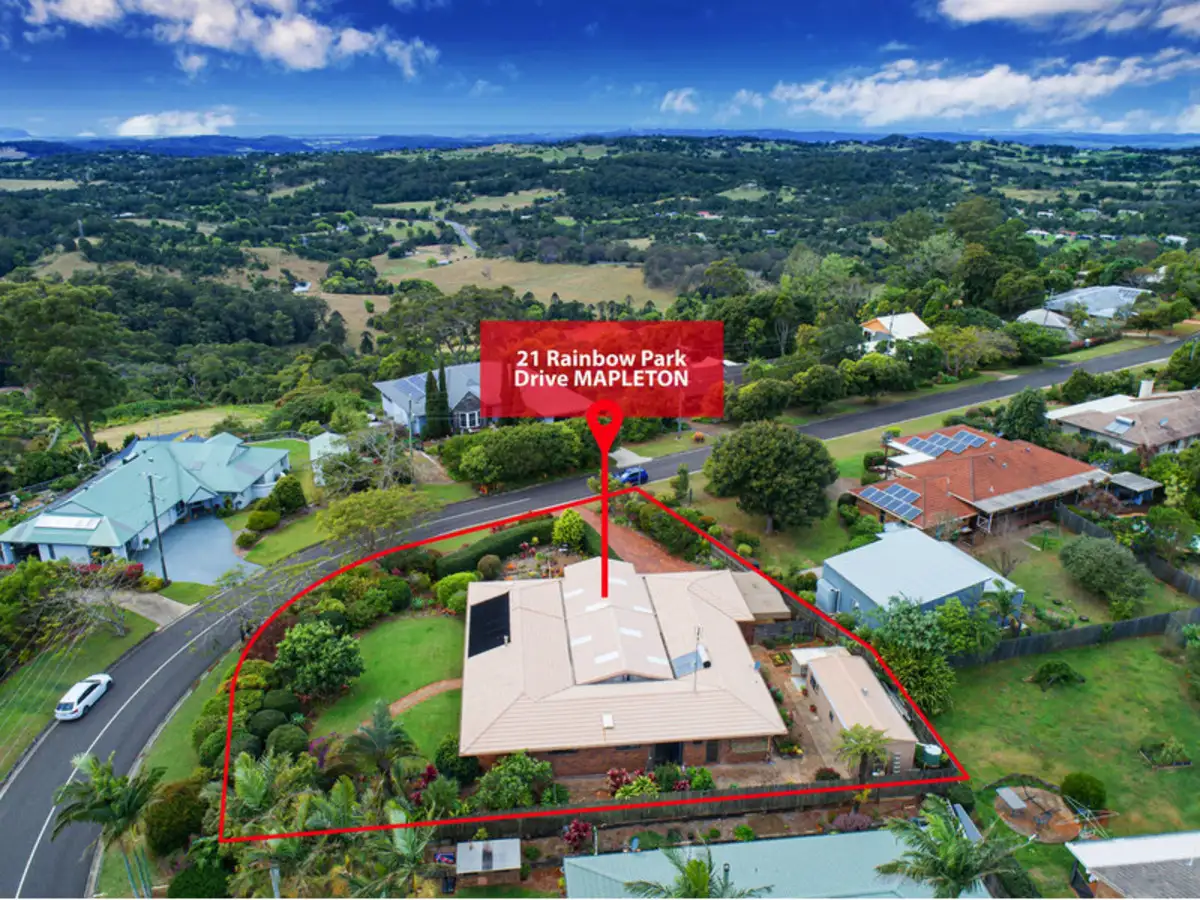 Main view of Homely house listing, 21 Rainbow Park Drive, Mapleton QLD 4560