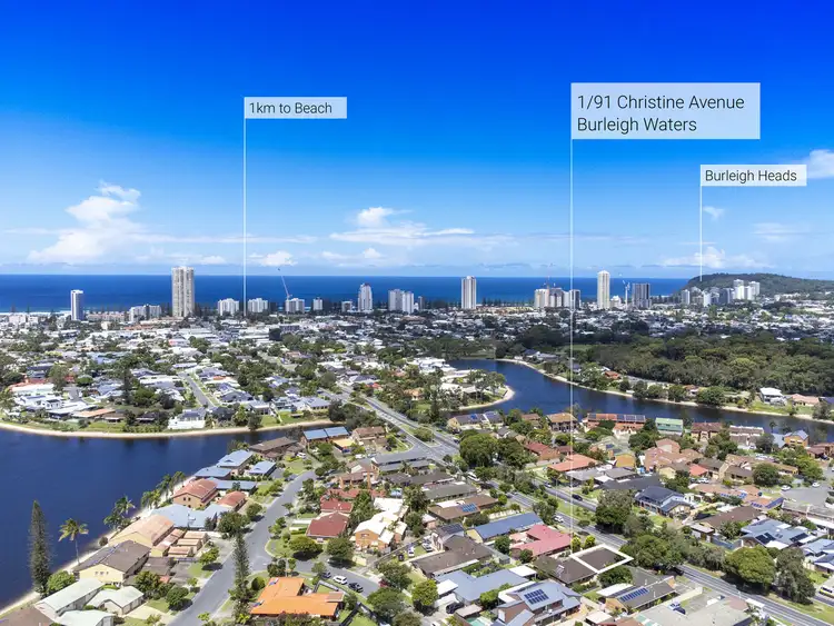 Second view of Homely semi-detached listing, 1/91 Christine Avenue, Burleigh Waters QLD 4220