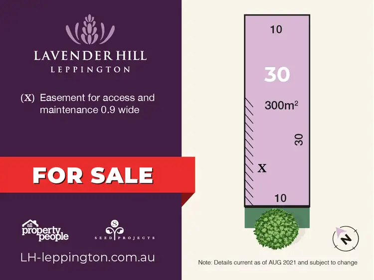 Main view of Homely land listing, LOT 30, 1395 Camden Valley Way, Leppington NSW 2179