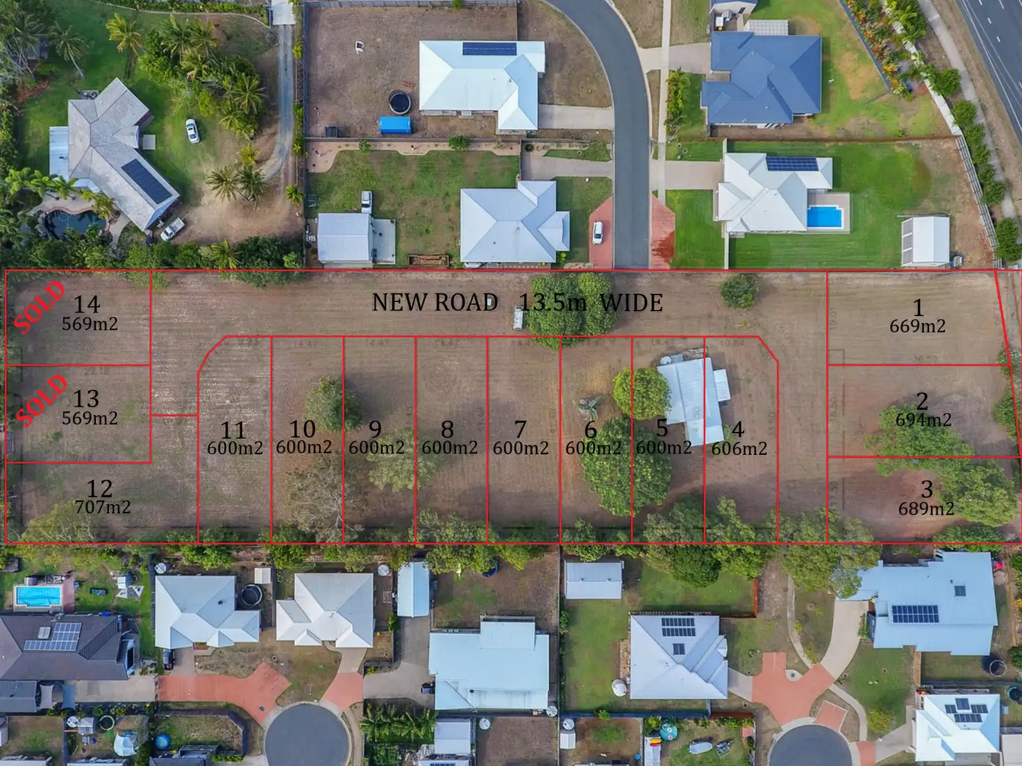 Main view of Homely land listing, LOT 1-6, 189 Shoal Point Road, Shoal Point QLD 4750