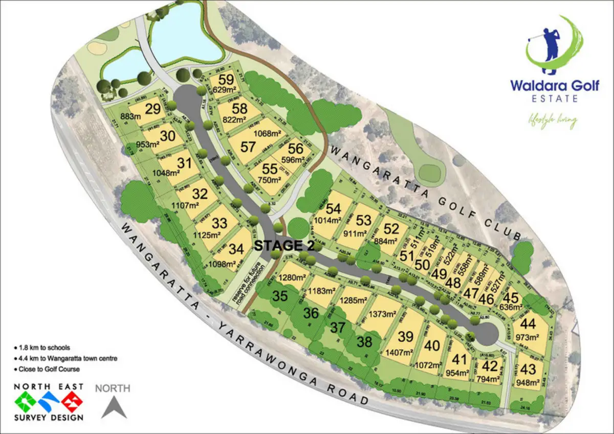 Main view of Homely land listing, LOT 56 Waldara Golf Estate, Wangaratta VIC 3677