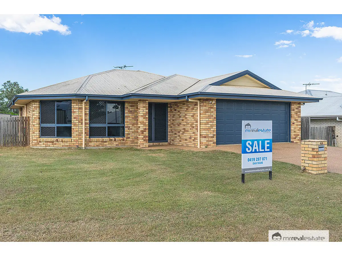 Main view of Homely house listing, 48 Riley Drive, Gracemere QLD 4702