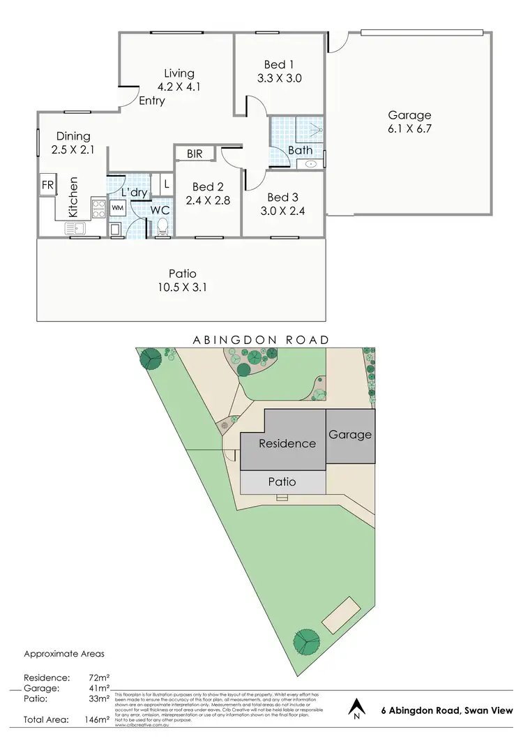 Sixth view of Homely house listing, 6 Abingdon Road, Swan View WA 6056