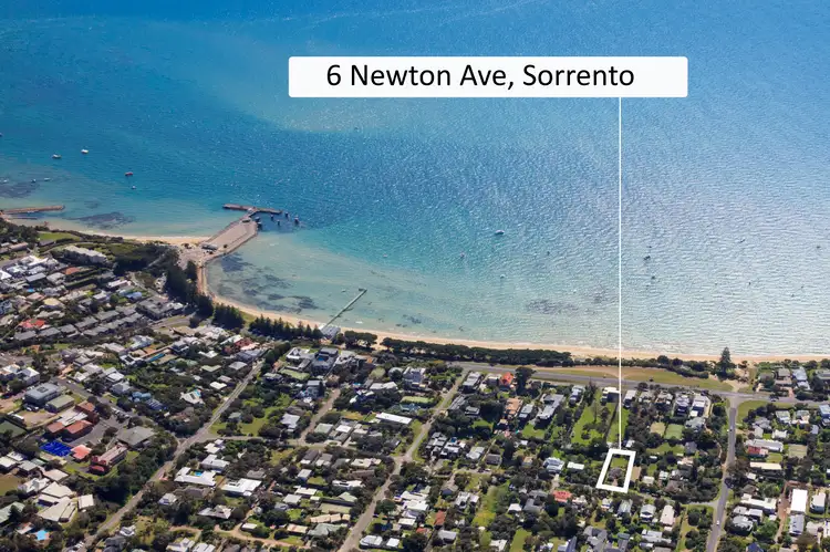 Main view of Homely house listing, 6 Newton Avenue, Sorrento VIC 3943