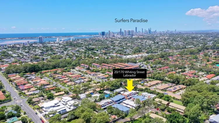 Main view of Homely townhouse listing, 20/170 Whiting Street, Labrador QLD 4215