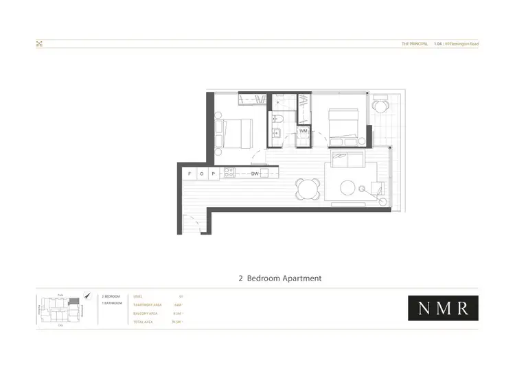1.04/69 Flemington Road, North Melbourne VIC 3051