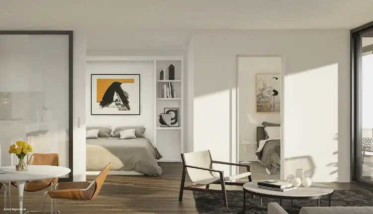 Second view of Homely apartment listing, 1.04/69 Flemington Road, North Melbourne VIC 3051