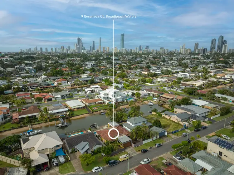 Second view of Homely house listing, 9 Ensenada Court, Broadbeach Waters QLD 4218