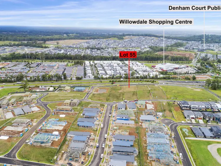 Second view of Homely land listing, LOT 55, 19 Sultana Avenue, Leppington NSW 2179