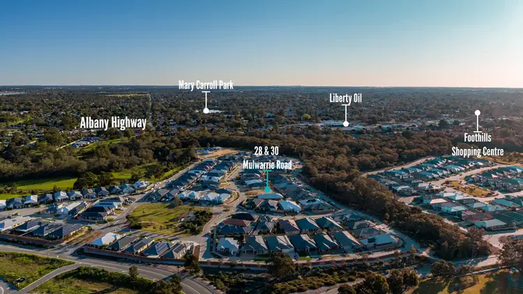 Second view of Homely land listing, 28 & 30 Mulwarrie Road, Martin WA 6110