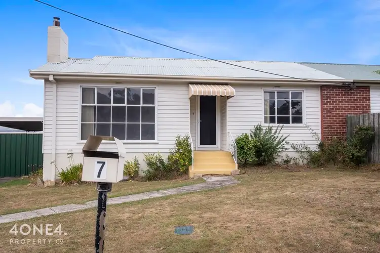 Main view of Homely semi-detached listing, 7 Moondah Drive, Berriedale TAS 7011