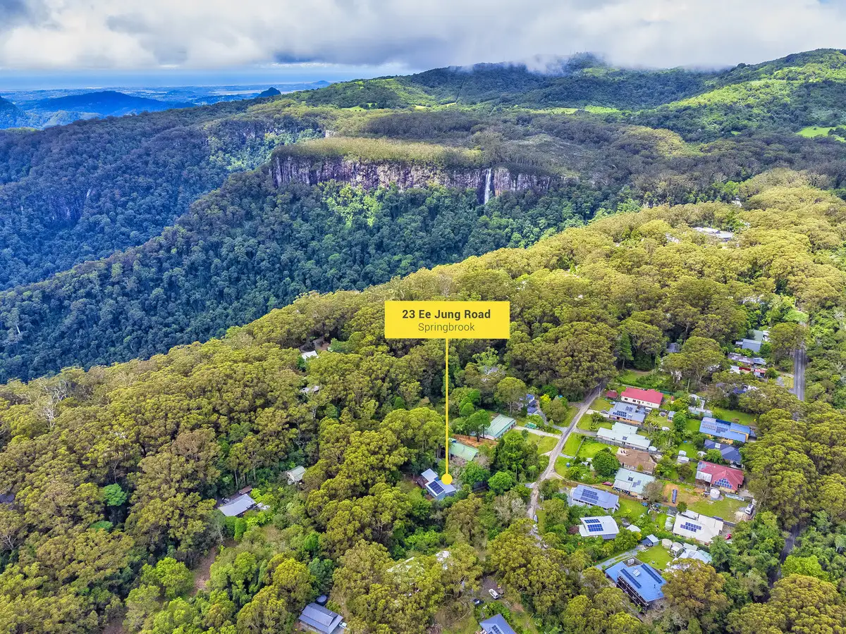 Main view of Homely house listing, 23 Ee-Jung Road, Springbrook QLD 4213