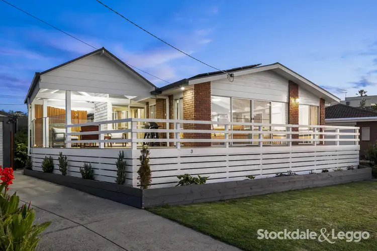 Second view of Homely house listing, 3 Edgewater Drive, Clifton Springs VIC 3222