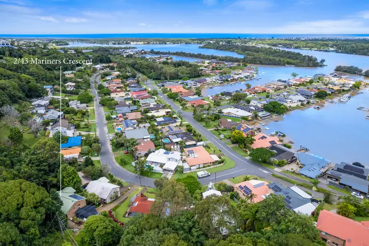 Second view of Homely semi-detached listing, 2/43 Mariners Crescent, Banora Point NSW 2486