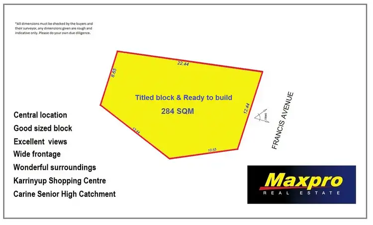 Second view of Homely land listing, 37 Francis Avenue, Karrinyup WA 6018