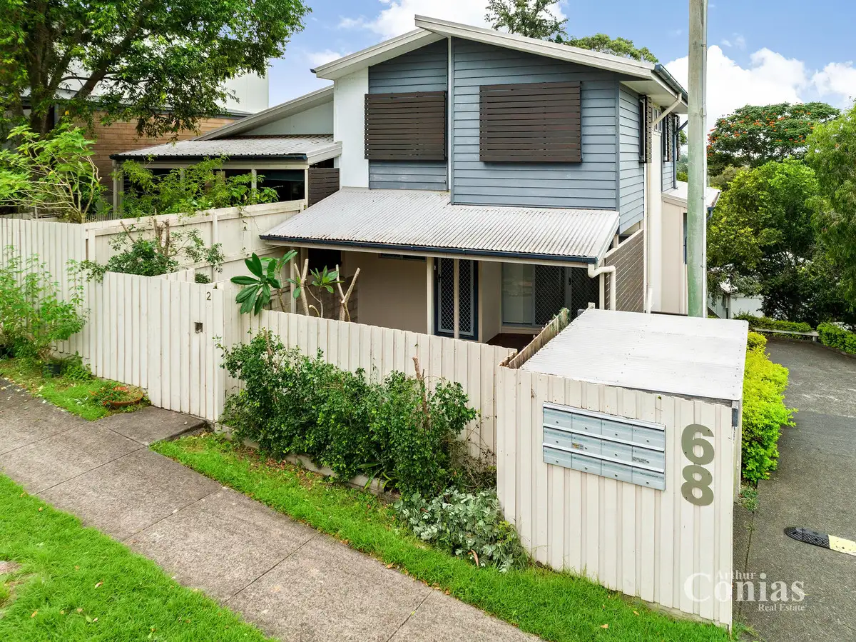 Main view of Homely townhouse listing, 2/68 Davies Road, Ashgrove QLD 4060