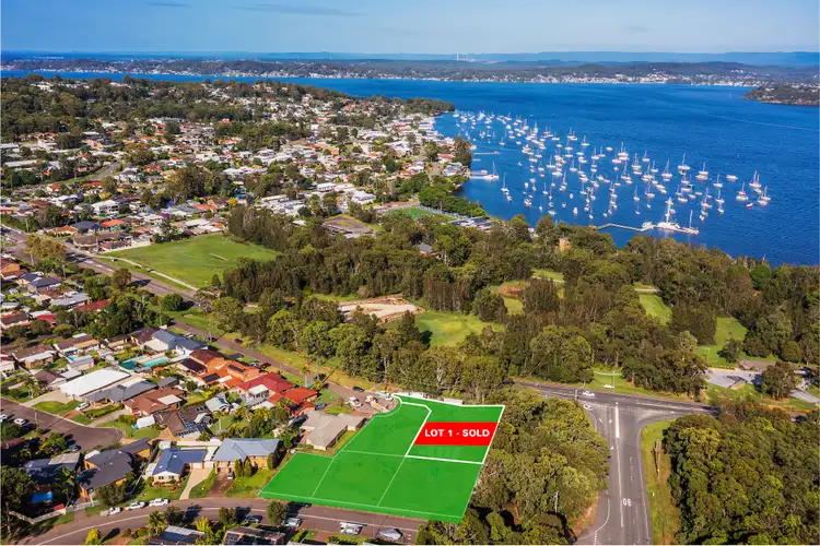 Main view of Homely land listing, LOT 1, 800 Macquarie Drive, Croudace Bay NSW 2280