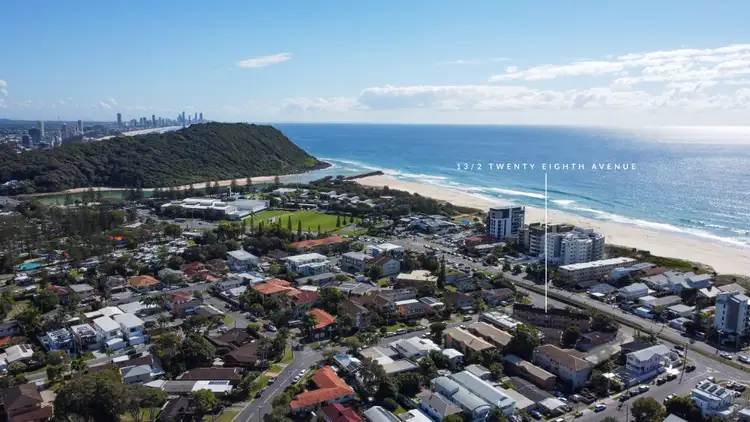 Main view of Homely unit listing, 13/2 Twenty Eighth Avenue, Palm Beach QLD 4221